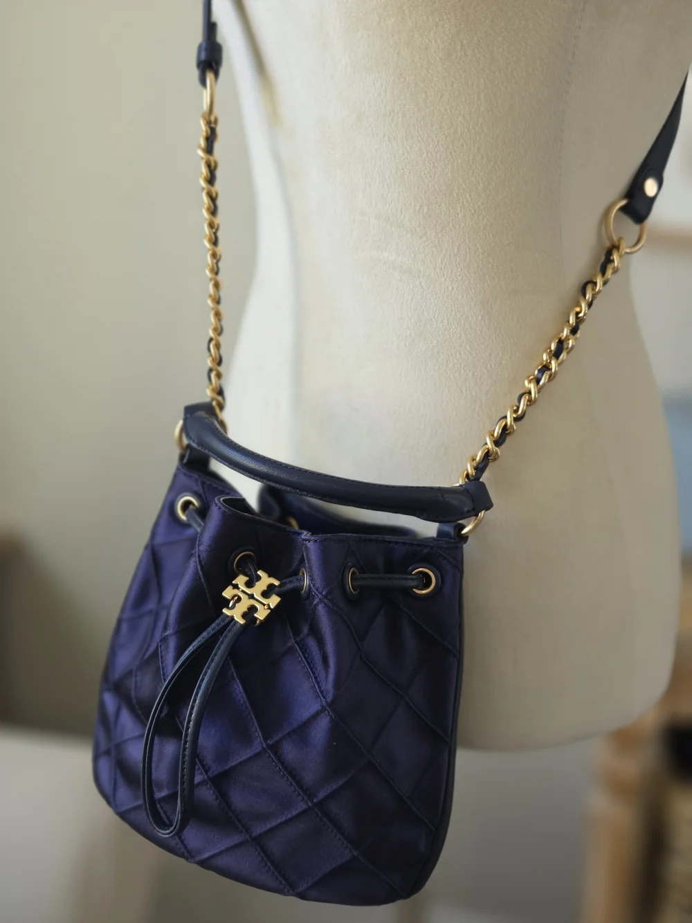 Tory Burch structured quilted